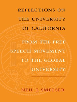 cover image of Reflections on the University of California